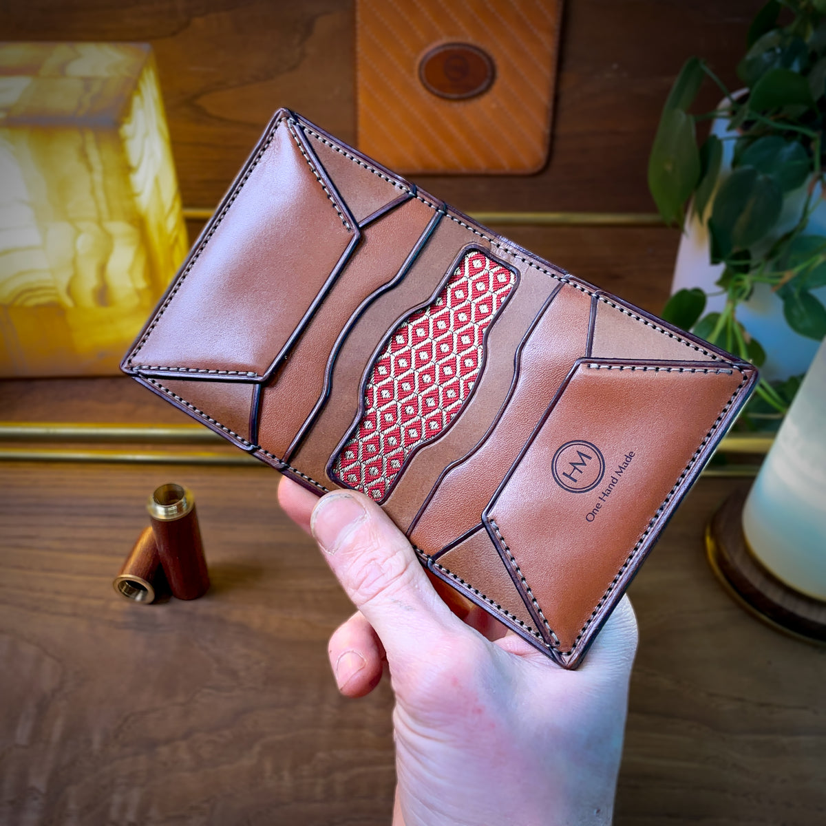 Leather Cardholder Pattern, DIY Wallet Template (pdf, svg, ai)