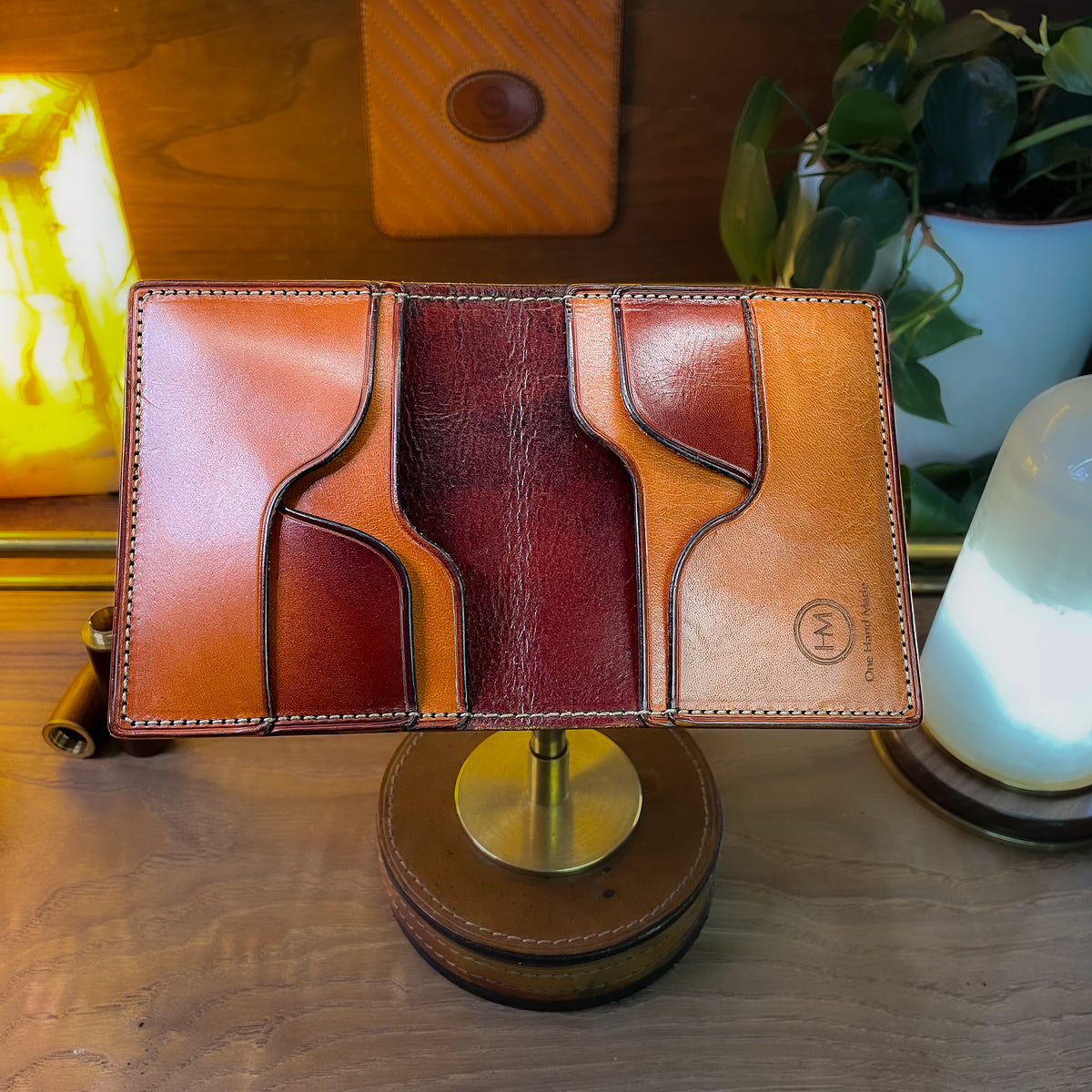 Leather Cardholder Pattern, DIY Wallet Template (pdf, svg, ai)