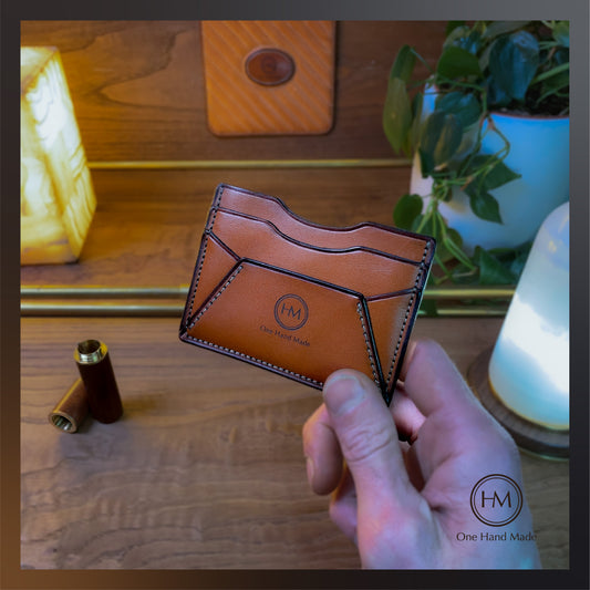 Customizable Leather Wallet Pattern: DIY Cardholder Template (PDF, SVG, Ai File)