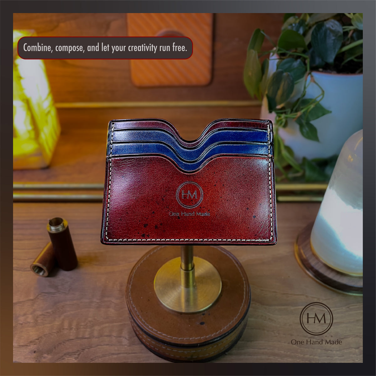 Customizable Leather Wallet Pattern: DIY Cardholder Template (PDF, SVG, Ai File)