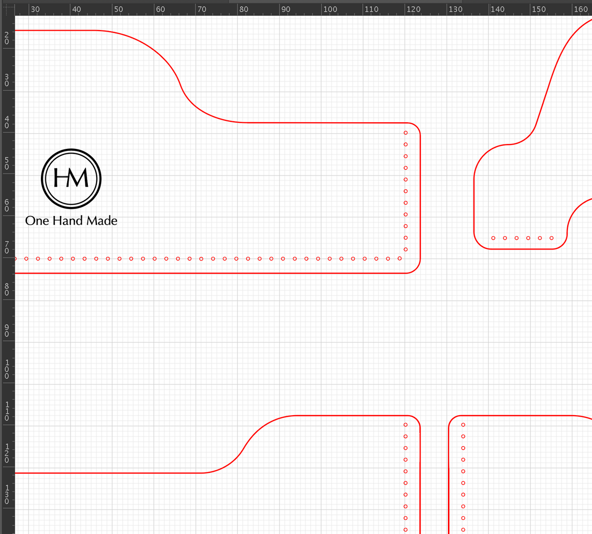 Customizable Leather Wallet Pattern: DIY Cardholder Template (Digital PDF, SVG, Ai File)