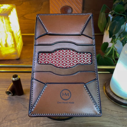 Leather Cardholder Pattern, DIY Wallet Template (pdf, svg, ai)