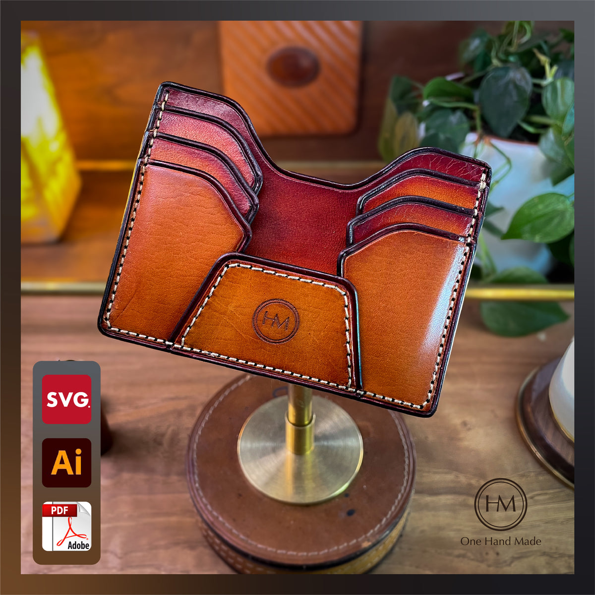 Digital Leather Cardholder