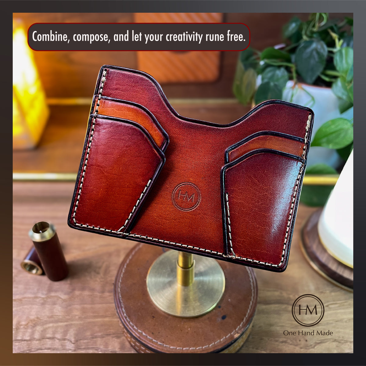 Digital Leather Cardholder
