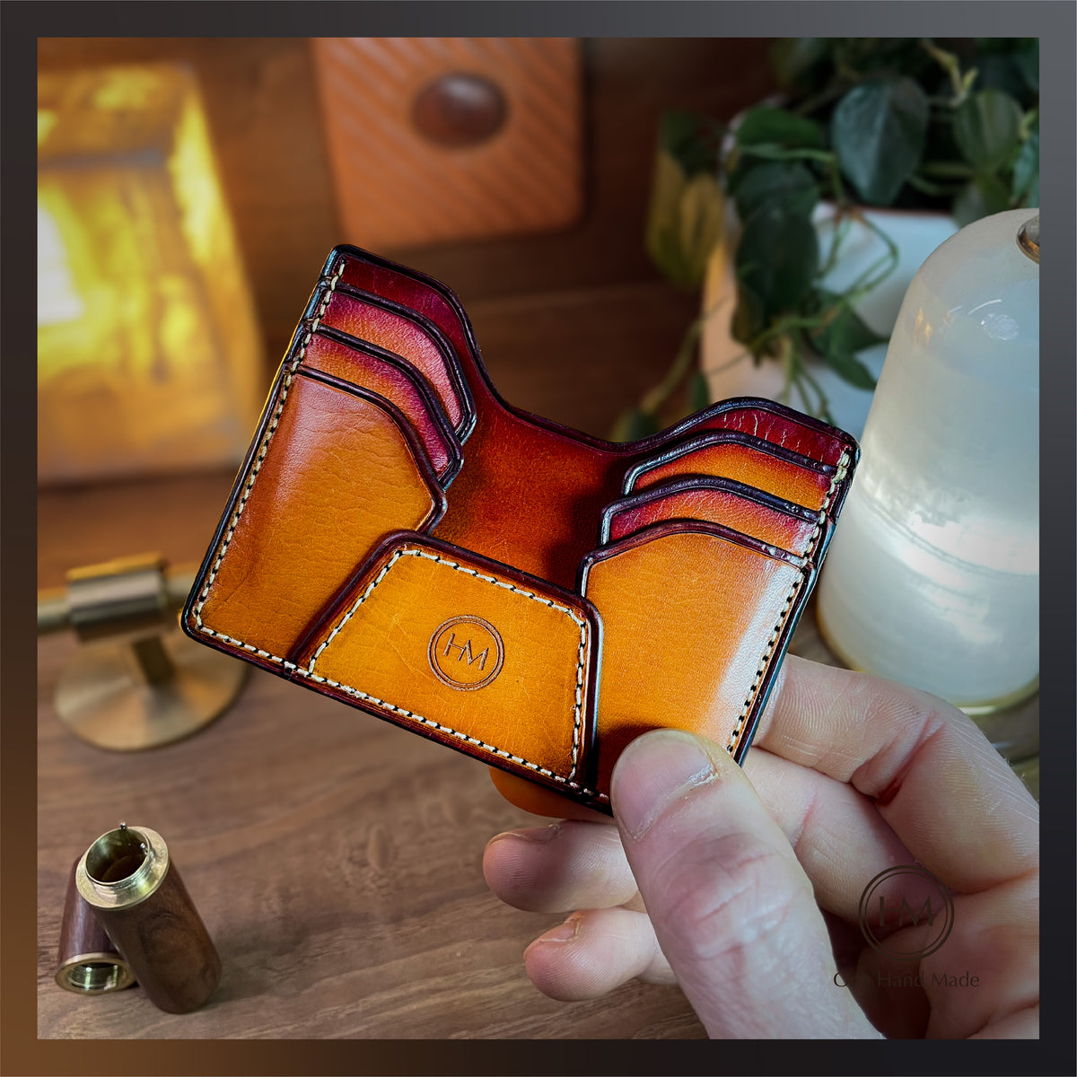 Digital Leather Cardholder