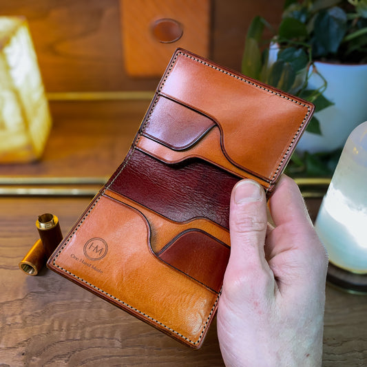 Leather Cardholder Pattern, DIY Wallet Template (pdf, svg, ai)