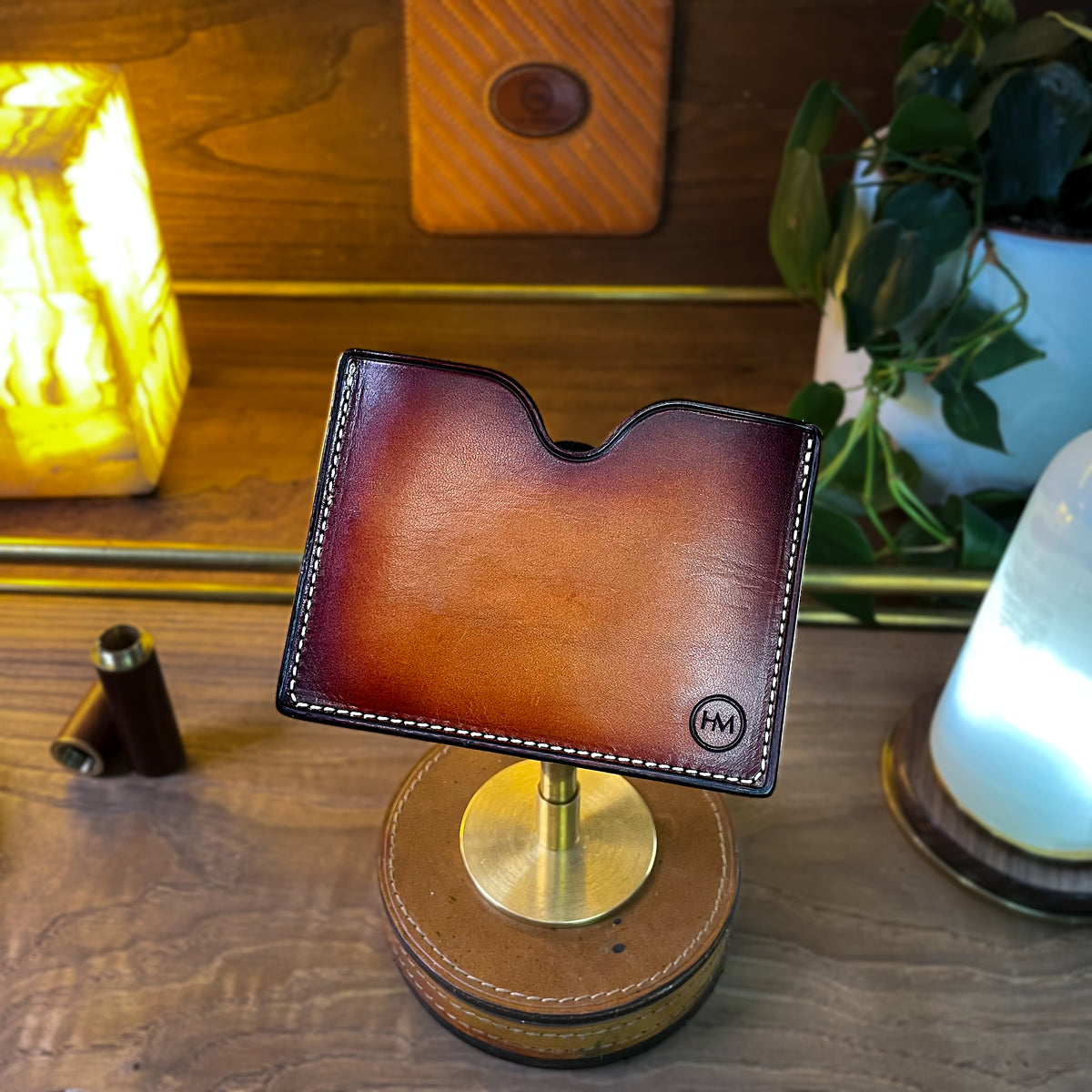 Customizable Leather Wallet Pattern: DIY Cardholder Template (PDF, SVG, Ai File)