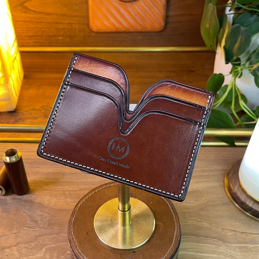 Leather Cardholder Pattern, DIY Wallet Template (pdf, svg, ai)