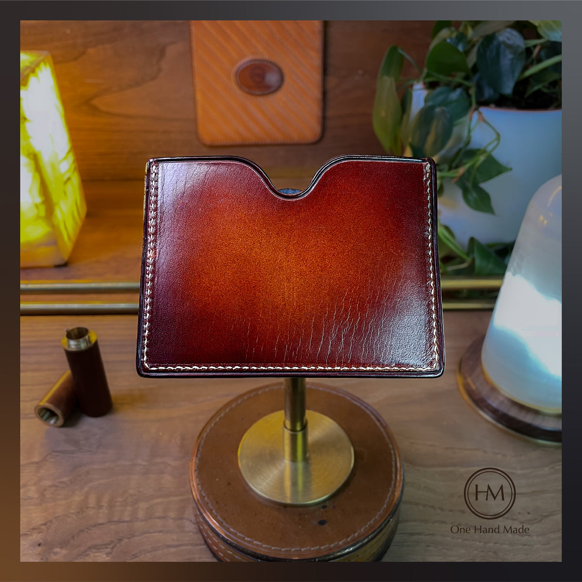 Customizable Leather Wallet Pattern: DIY Cardholder Template (PDF, SVG, Ai File)